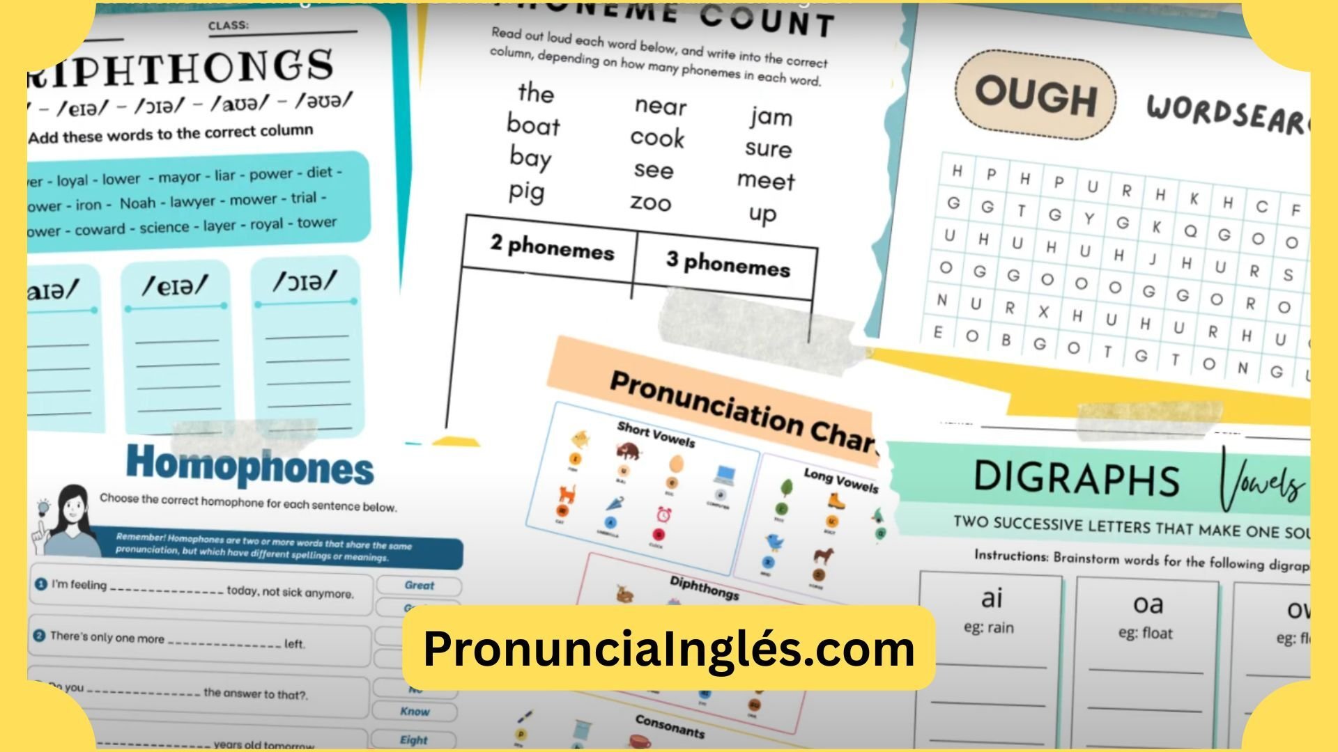 Material de apoyo descargable en cada clase y en el portal principal.